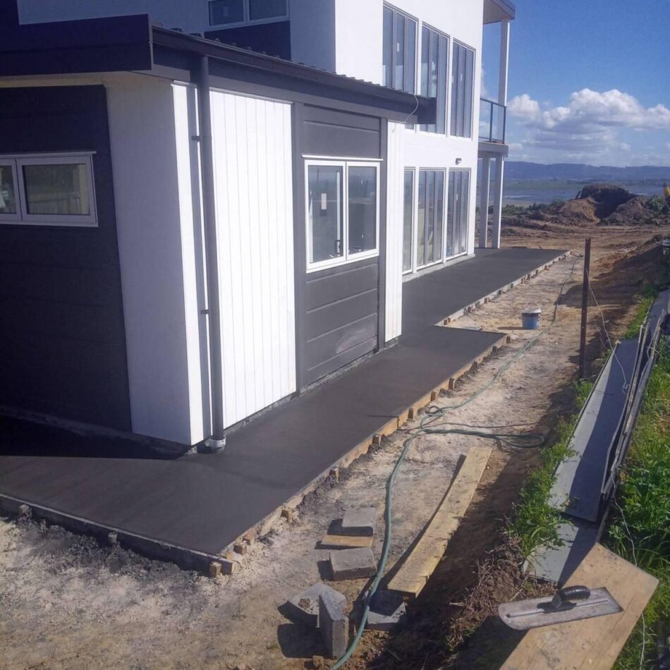 Concrete Layers in Waimakariri